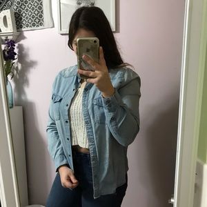 Forever 21 buttoned blouse